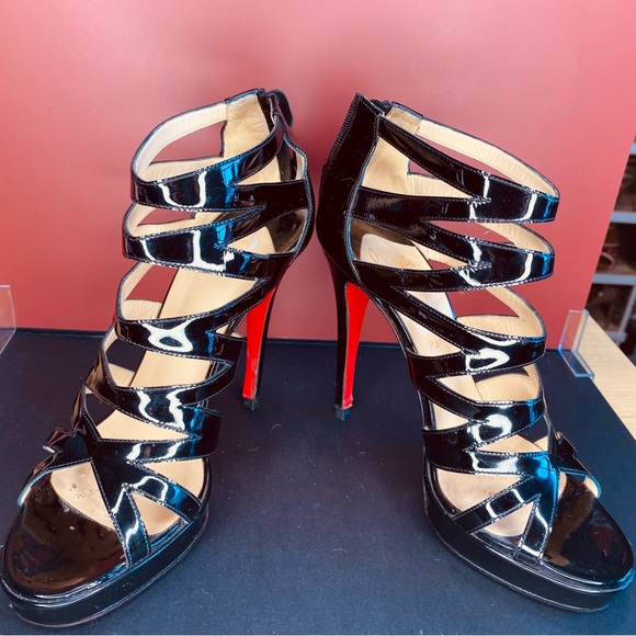 Christian Louboutin Fernando 120 Caged Sandals - Picture 9 of 17